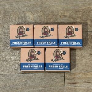 NEW Dr. Squatch Fresh Falls Bars of Soap (5)